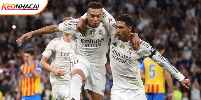 Valencia vs Real Madrid có sự chênh lệch hoàn toàn trong quá khứ Valencia vs Real Madrid có sự chênh lệch hoàn toàn trong quá khứ